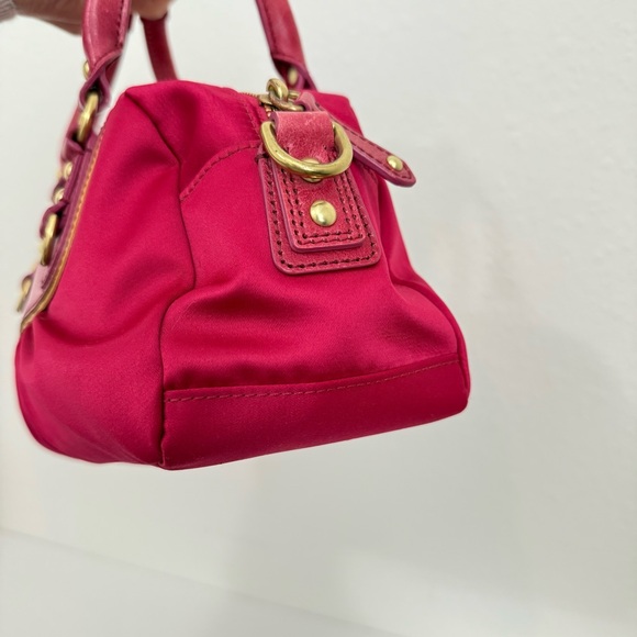 Vintage Coach y2k Amanda Satin Satchel